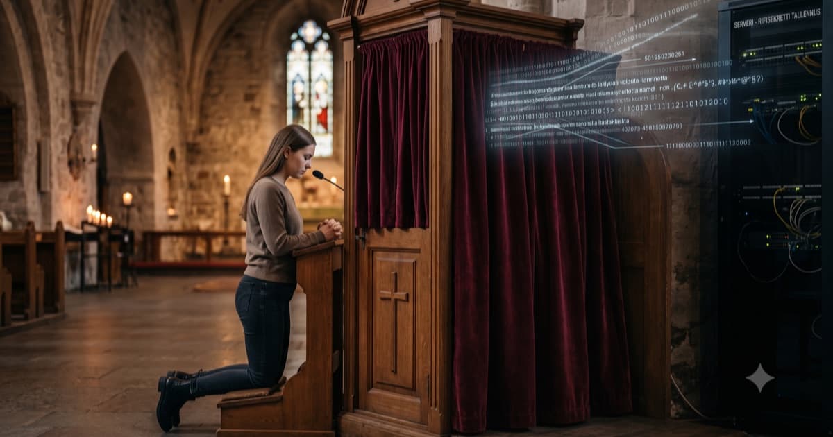 Omnes et singulatim: Digitaalinen rippituoli ja tekoälyn paimenvalta